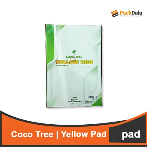 Picture of Coco Tree Yellow Pad 60padspercase CYP80 PAD