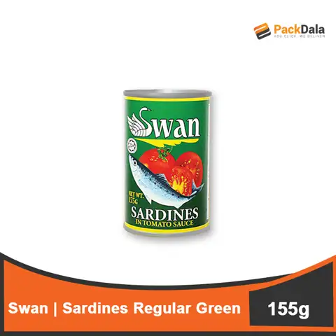 Picture of Swan Sardines Green Reg 155gx100 rp CAN