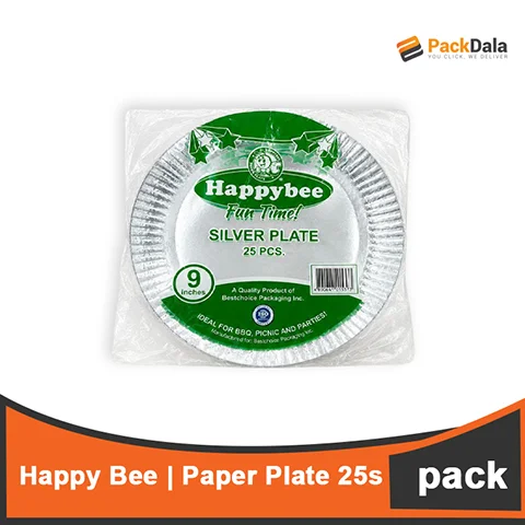 Picture of Happybee Paper Plate 8058 25sx20pck per bdl PACK