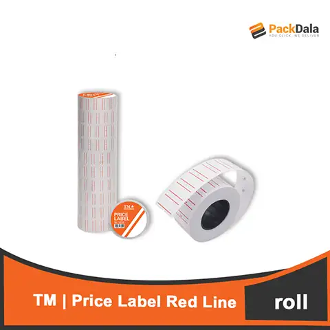 Picture of Price Label Red Line TM13203R 1000rollspercs ROLL
