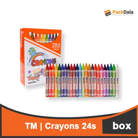 Picture of TM Crayons 24s 144sets per case BOX