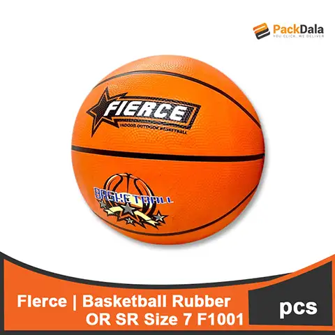 Picture of Basketball Rubber OR SR Size 7 FIERCE F1001