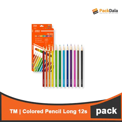 Picture of TM Colored Pencil Long 12s TM7512 240pcs per case PCS
