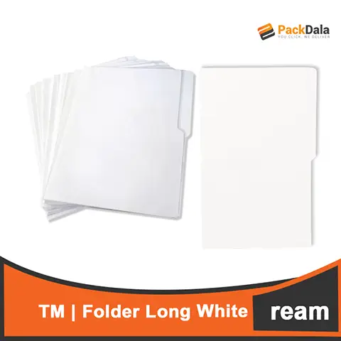 Picture of TM Folder Long White 14pts 100s 5reams x bdl  nrp TWF02 REAM