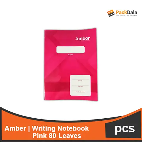 Picture of Composition Notebook Amber 80 Pink 120pcsprcase