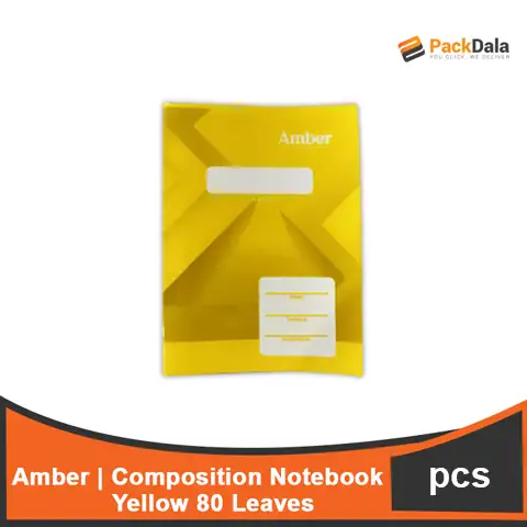 Picture of Composition Notebook Amber 80 Yellow 120pcsprcase