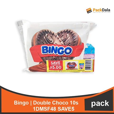 Picture of Bingo Double Choco 10s 1DMSF48 SAVE5 25packs PACK