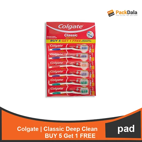 Picture of Colgate Classic Deep Clean 144x5plus1 TB PAD