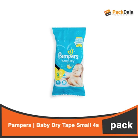 Picture of Pampers bby dry taped Small 4x30