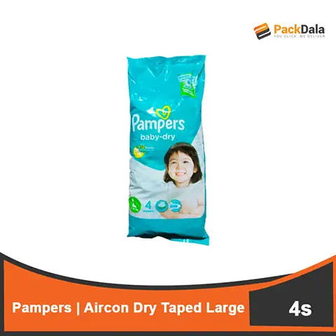 Picture of Pampers bby dry taped Large 4x30