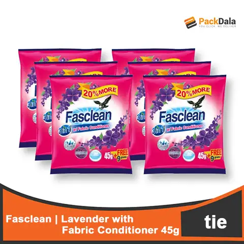 Picture of FasClean Det Powder with Fabcon 45gx20x6