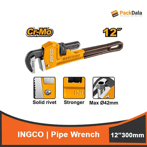 Picture of Ingco Pipe Wrench 300mm 12inches HPW0812