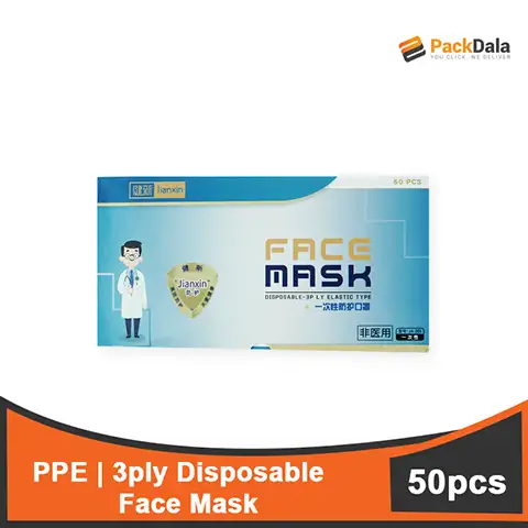 Picture of PPE 3Ply Disposable Face Mask 50s nrp BOX