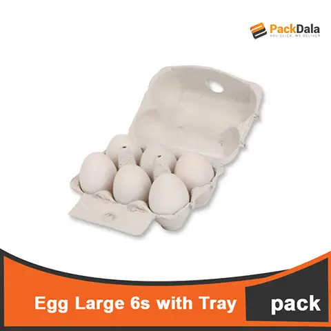 Picture of Egg Large 6s with tray  PACK