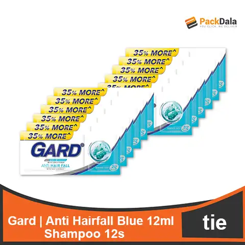Picture of Gard Shampoo Anti Hair Fall Blue 12mlx12x36