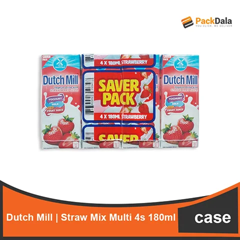 Picture of DutchMill Strawberry 180mlx4x12 SAVERSPACK PACK