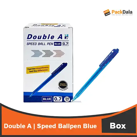 Picture of Double A Speed Ballpen Blue 50pcs x 20box per case nrp BOX