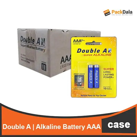 Picture of Double A Alkaline Battery AAA 4box x 10pack x 2pcprpck nrp P4MO CASE