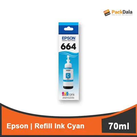 Picture of Epson Refill Ink Cyan 60pcsprcs 664 nrp BTL