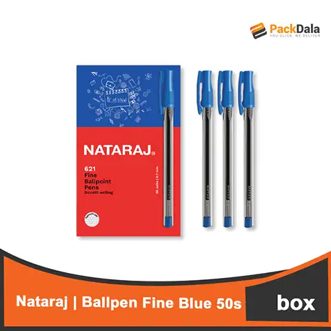 Picture of Nataraj Ballpen Fine Blue 50s NAT621BL 24boxpercs BOX