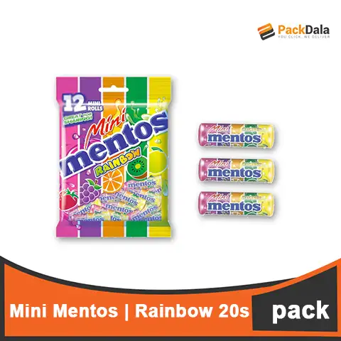 Picture of Mini Mentos Rainbow 20rollx24pck per cs rp PACK