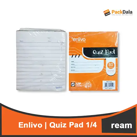 Picture of QuizPad Enlivo 1by4 10pdx20rm per cs nrp