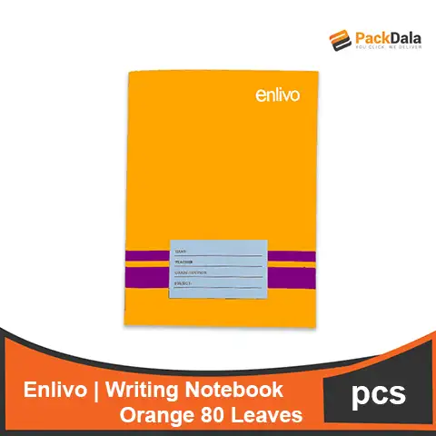 Picture of Enlivo Writing Notebook Black80s 120pcspercase