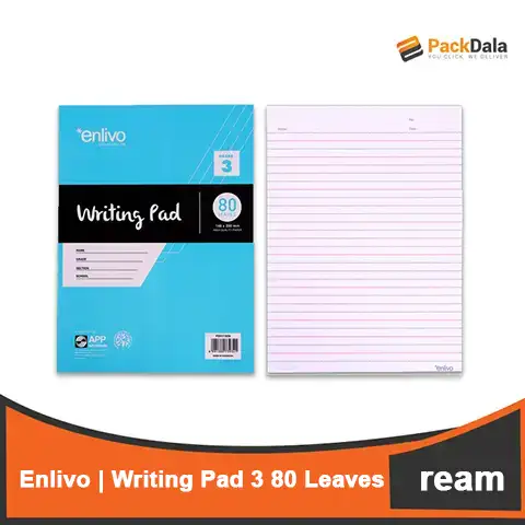 Picture of Enlivo Writing Pad 3 80sx10pdx10rm per cs nrp