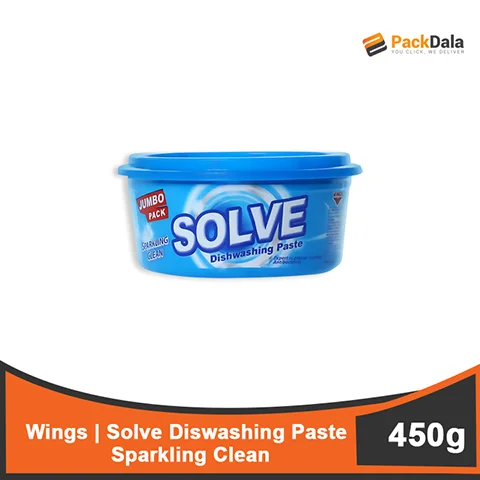 Picture of Wings Solve DW Paste Sparkling Clean 24x450g PCS