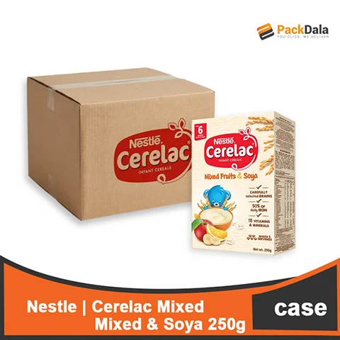 Picture of Cerelac BL SoyaMix Fruit 24x250g  CASE