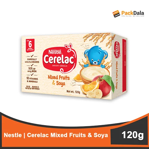 Picture of Cerelac BL SoyaMix Fruit 40x120g  BOX