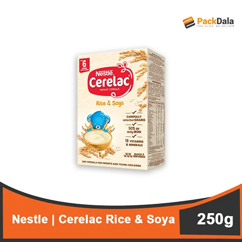 Picture of Cerelac BL Rice n Soya  24x250g BOX