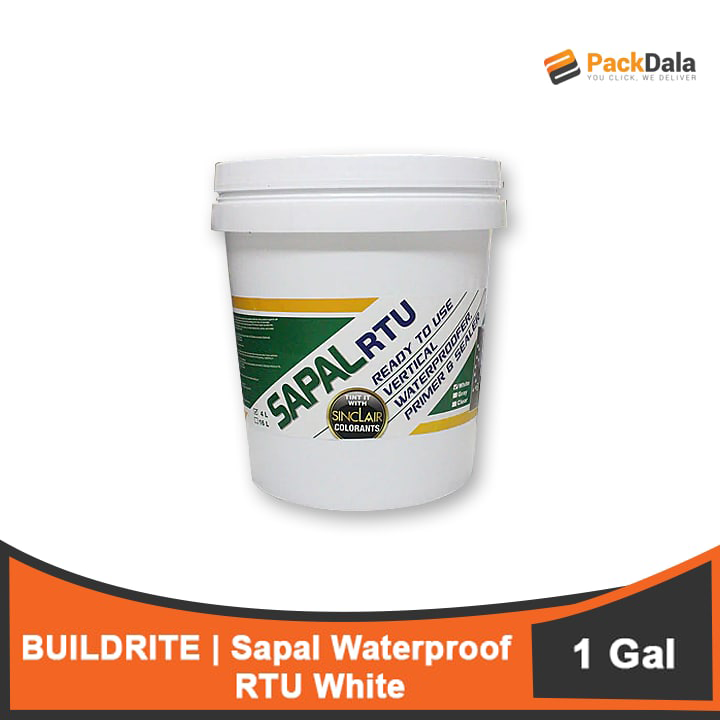 Picture of BUILDRITE SAPAL Waterproofer RTU White 1Gal