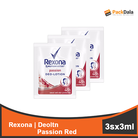 Picture of Rexona Deoltn Passion Red 3ml 12x30 rp 3s