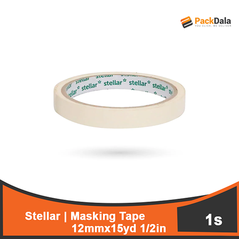 Picture of Masking Tape Stellar 12mmx15yd 1by2in 672roll per case