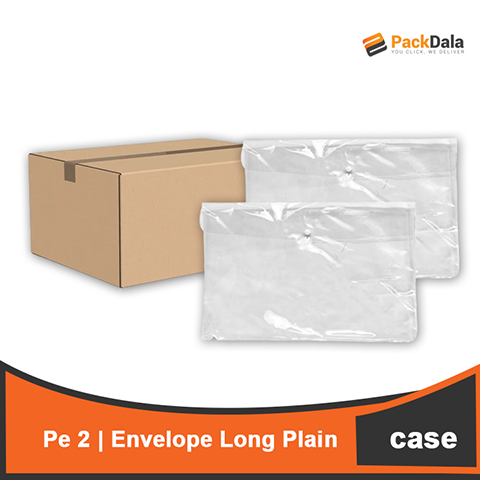 Picture of Plas Envelope Long Plain 500pcspercs nrp CASE