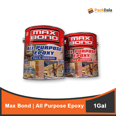 Picture of MAX BOND All Purpose Epoxy Gal x 2sets rp set