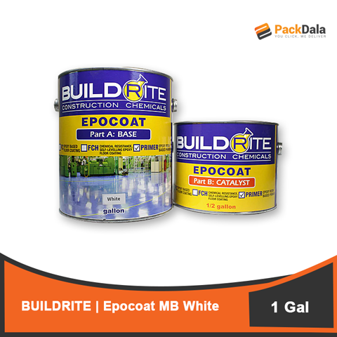 Picture of BUILDRITE Epocoat MB White 3 8kg Gal x 2set rp set