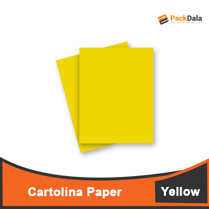 Picture of Cartolina Yellow 100pcperrm nrp PCS