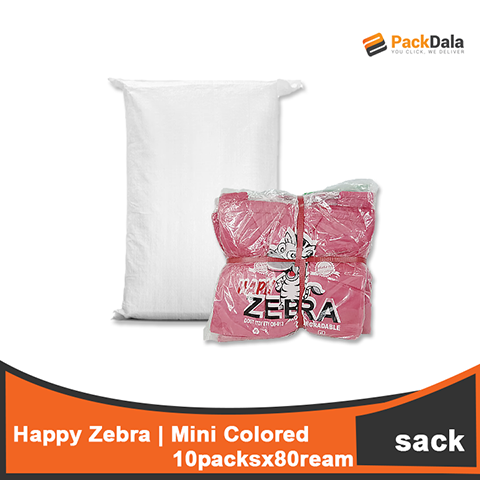 Picture of Mini Zebra Colored 10pckx80rm nrp SACK