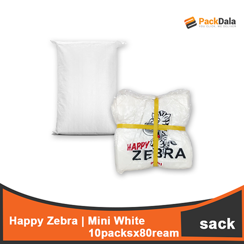 Picture of Mini Zebra White 10pckx80ream nrp SACK