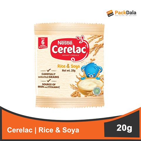 Picture of Cerelac Rice and Soya 20gx1x128 PCS