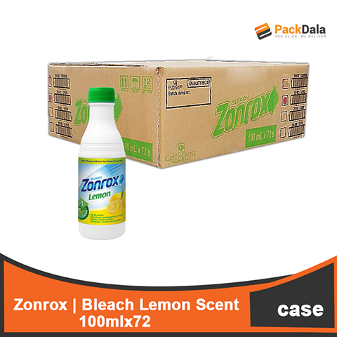 Picture of Zonrox Bleach Lemon Scent 100mlx72 CASE