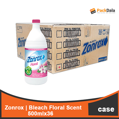 Picture of Zonrox Bleach Floral Scent 500mlx36 CASE