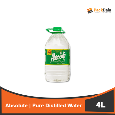 Picture of Absolute Pure Distilled Water 4000mlx4 PCS