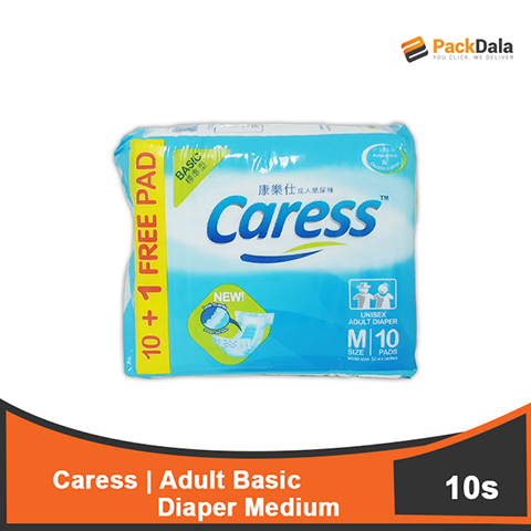 Picture of Caress Adult Basic Diaper M 10x10s