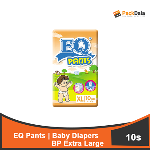 Picture of EQ Pants BB Diaper BP XL 20x10s Pack