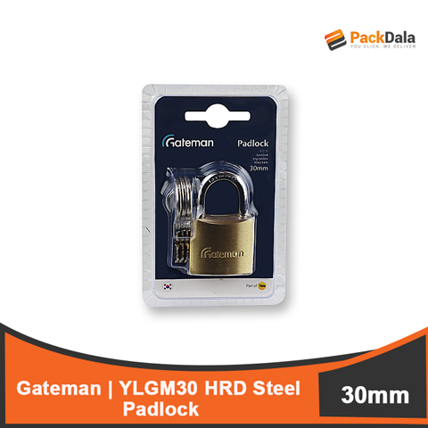 Picture of Padlock 30mm Gateman YLGM30 HRD Steel 36s nrp P4MO PCS