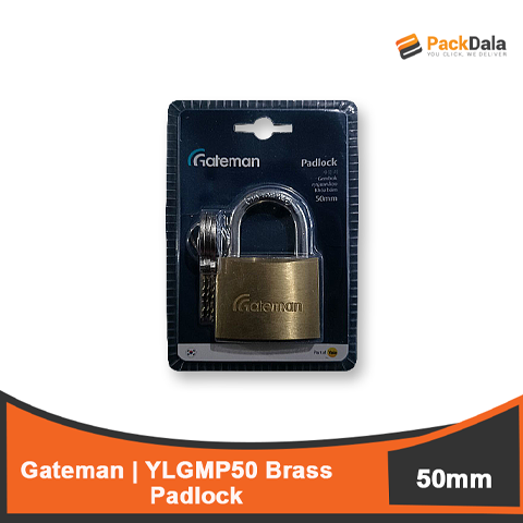 Picture of Padlock 50mm Gateman  YLGMP50 Brass 24s nrp PCS