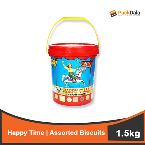 Picture of Happy Time Assorted Biscuits 1 5kgx4pails PAIL